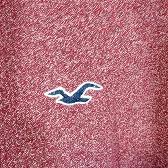Hollister Red heather long sleeve S - Picture 3 of 9